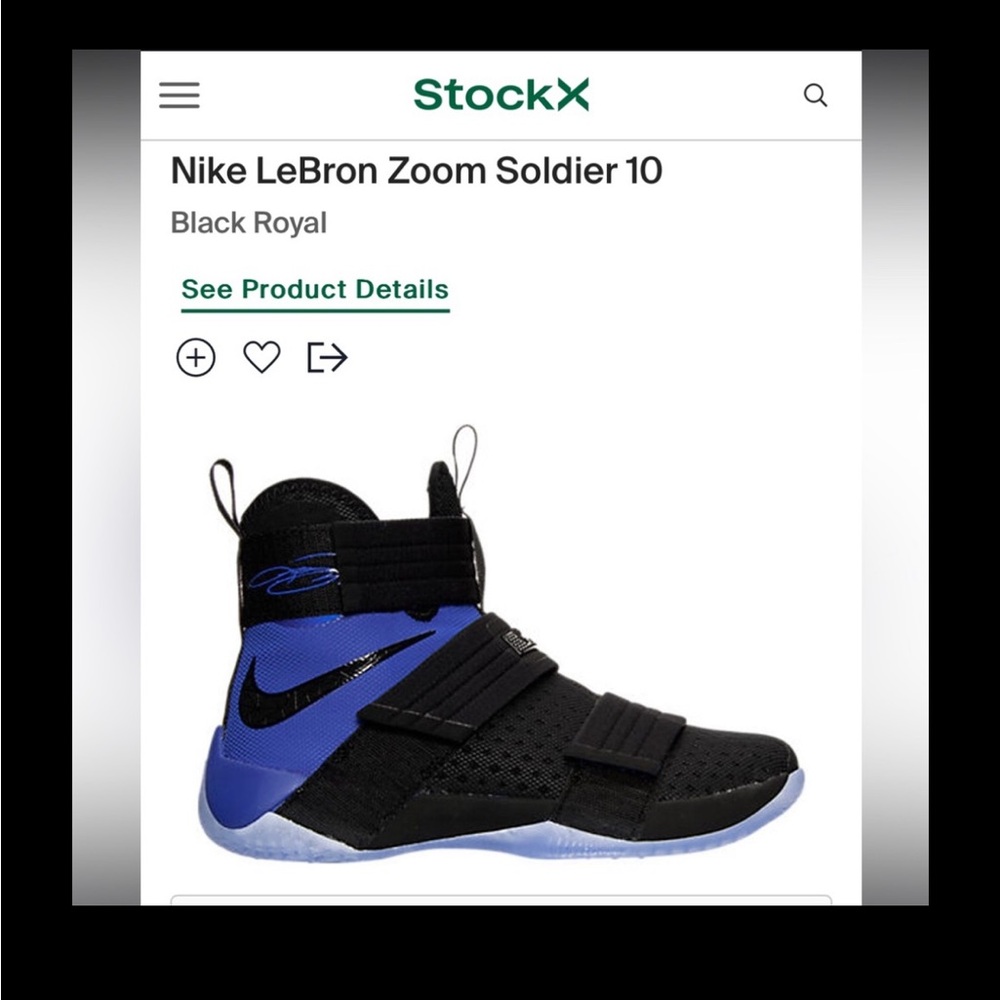 Nike Lebron Zoom Soldier 12 Sneakers